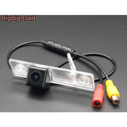 BigBigRoad Vehicle Wireless Rear View Parking Camera HD Color Image For Chevrolet Chevy Matis HHR Lacetti Spark Captiva Cruze