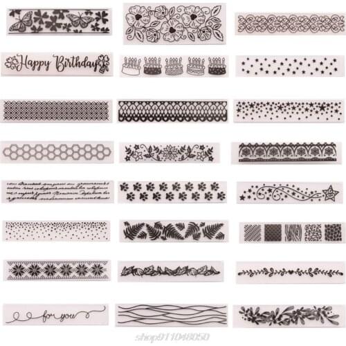 Geometric Flower Plastic Embossing Folder Stencil Template DIY Photo Album Card N23 20 Dropshipping