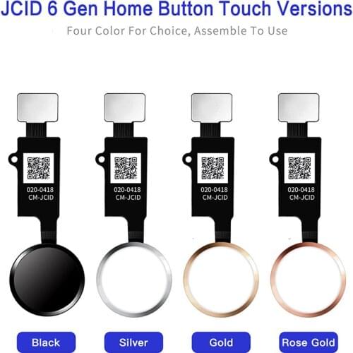 JC Home Button 6th 3D Universal Touch Return Back Button Fingerprint Flex Cable for IPhone 7 7P 8 8P Key Back Fuction SolutionYF