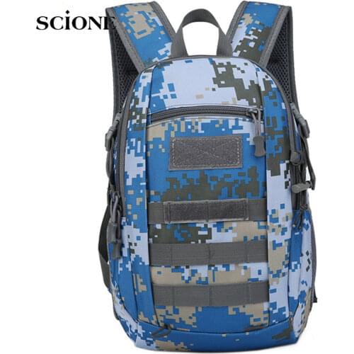 Camouflage Tactical Backpack Military Backpack Waterproof Army Rucksack Outdoor Camping Hiking Fishing Large Capacity Bags X223A