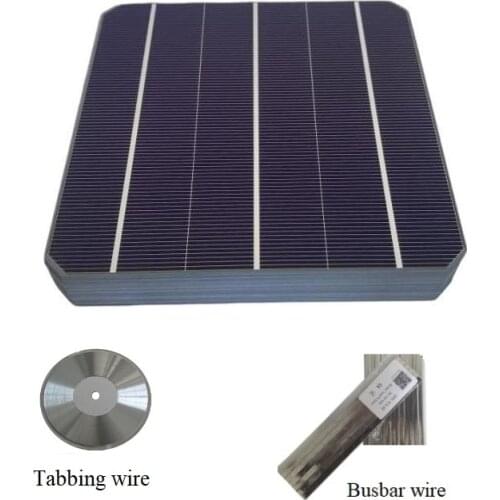 Mono-Crystalline solar cells 21.3% Eff A grade For diy 12V 24V Mono Solar panel Give enough tabbing wire Busbar wire for free