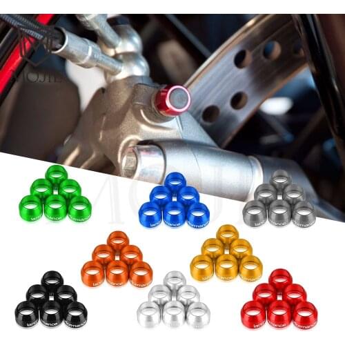 Motorcycle Universal Billet Bleed Valve Cover Kit For KYMCO K-XCT 125/300/400 AK550 SHADOW PEOPLE 300 MY ROAD 700
