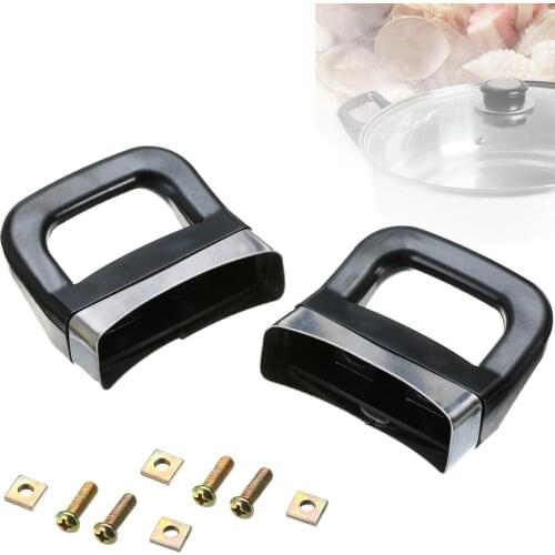 2pcs Replacement Cookware Side Handles Cooker Steamer Stockpot Pan Pot Short Side Helper For Home Cooking Supplies