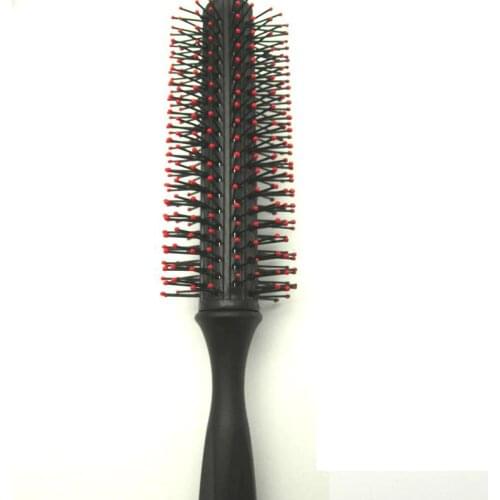 Volume Comb Hairdressing Supplies For Girl Head Massager Men Curly Hair Flat Brush Roll Cylinder Pear Flower Round Hot Sale Sale