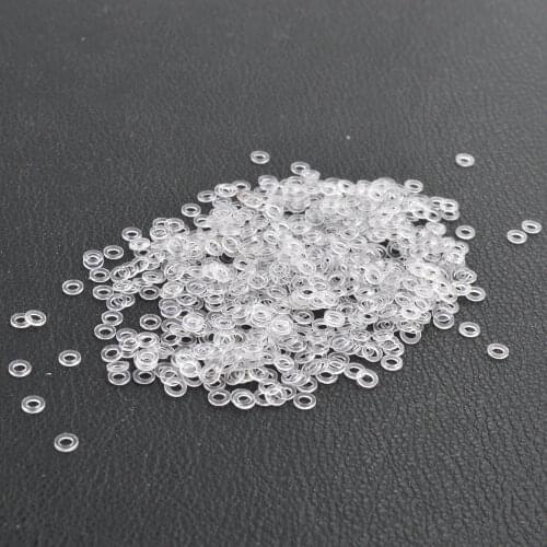 1000pcs 3.0x1.5mm 2.5x1.5mm Eyeglasses Glasses Washers Eyewear plastic Flat Pad Glasses Accessories
