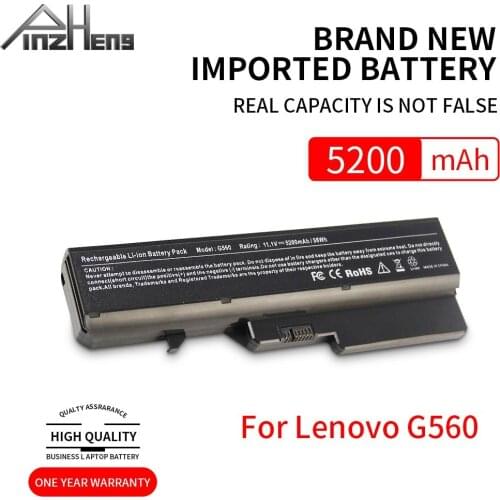 PINZHENG 5200mAh Laptop Battery For Lenovo G560 G565 G570 G575 G770 G470 V360 V370 V470 V570 Z370 Z460 Z465 Z470 Z475 Z560 Z570