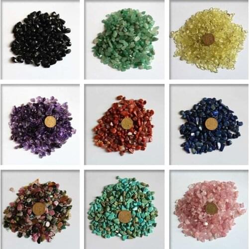 Natural quartz tumbled stones and crystals mineral gemstones healing reiki fish tank decoration