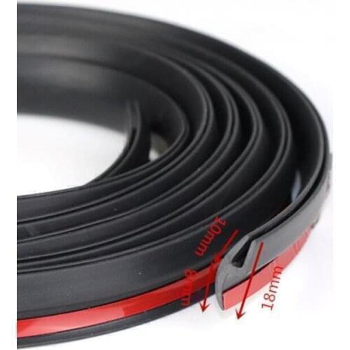 Universal 1.7M Car Front Windshield Panel Rubber Seal Strips For Citroen C1 C2 C3 C4 C5 C6 C8 C4L DS3 DS4 DS5 DS5LS DS6