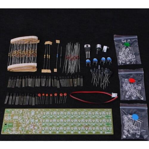 9-15V Voice Control Level Indicating LED Electronic Production DIY Kit
