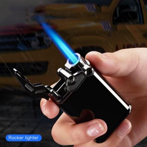 Windproof Turbocharged Interesting Unusual Mens Cigarette Lighter kitchen Camping Survival Smoking Cigarette Lighter
