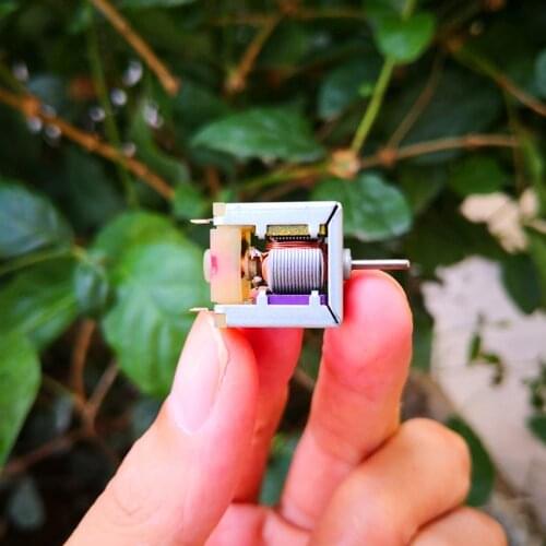 020 Micro Motor High Speed DC3-6V 30000-45000rpm 1A Electric Machinery for DIY Fan,Doing Experiments,Model Airplanes Toy