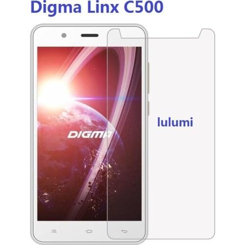 For Digma Linx C500 3G Tempered Glass Transparent Protective Film For Digma VOX S507 4G Glass Screen Protector Mobile Phone Film