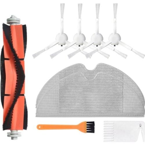 Main Brush Side Brush Parts for XiaoMi Mijia 1C STYTJ01ZHM Mop Cloth Robot Vacuum Cleaner Replacement Accessories