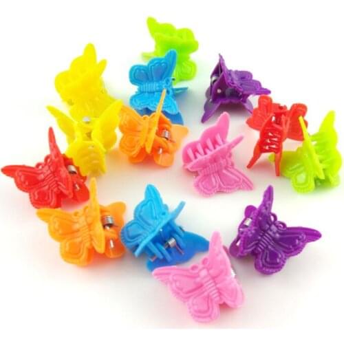 100PCS hair clips small hair baby Cartoon Small Hair Clips Hairpins Baby Girls Rabbit Flower Crabs Clip Modeling Tools Hair