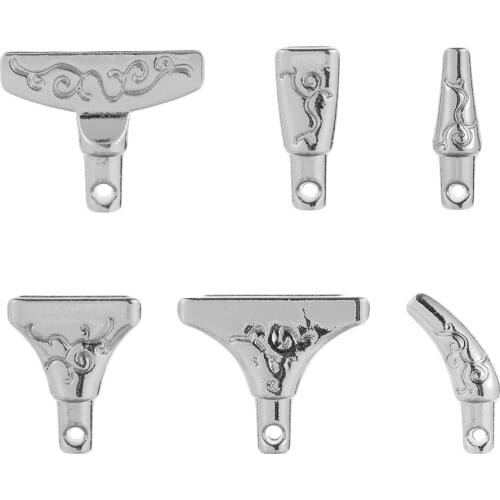 6Pcs Metal 5D Diamond Painting Replacement Pen Heads DIY Cross Stitch Embroidery Quick Cases Tool Metal Point Drill Pen Heads