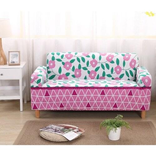 90-300 Cm Flexible Stretch Sofa Cover Big Elasticity Couch Cover Solid Sofa Machine Washable Polyester Fiber Funiture Cover
