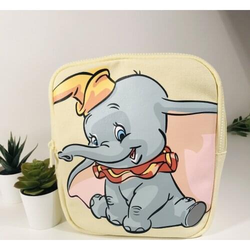 Disney Kawaii Dumbo Childrens Backpack Spring and Summer Cartoon Print Backpack Boys Girls Kindergarten Schoolbag Gifts