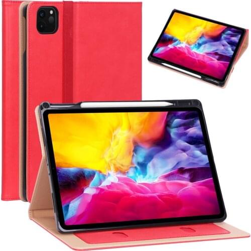 For iPad Pro 11 Inch 2020 Tablet Case Shockproof Protective Stand Cover For iPad Pro 12.9 2020 Cases with Pen Holder