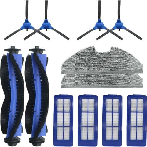 Filter Mop Cloth Side Brush For Eufy RoboVac G10 G30 Hybrid Sweeping Robot Parts For Eufy RoboVac G10 Hybrid Vacuum Cleaner part