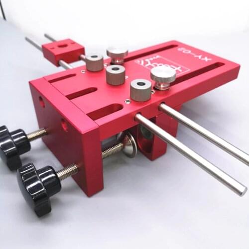 Dowelling Jig for Furniture Fast Connecting Cam Fitting 3 In 1 Woodworking Drill Guide Kit Locator