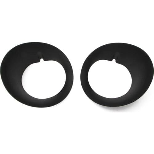 A Pair Fog Light Lampshades Driving Bumper Lamp Chimney For 02-08 Dodge Ram 1500 2500 3500 Pickup