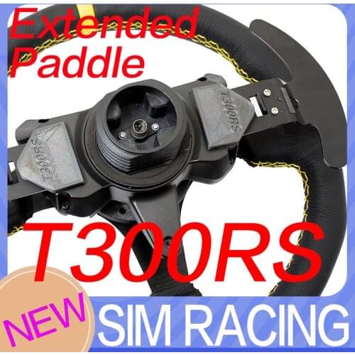 THRUSRMASTER T300 WHEEL Extended Paddle Shifters adapter sim racing Steering Wheel Adapter