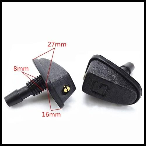 Water Spout Cover Sprayer Nozzle car Accessories for vw-TIGUAN ford-MONDEO seat-Ibiza IV JEEP-wrangler
