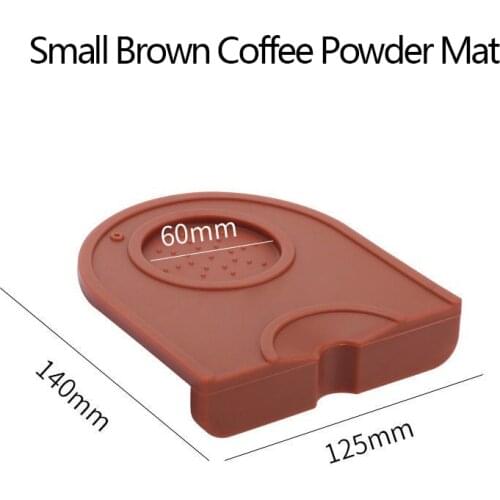 Mat Silicone Espresso Tamper Anti-Slip Coffee Corner Tamping Pad for Barista Tool Home Kitchen Office Bar Shop Worktop