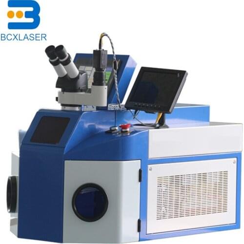 200W 300W Table top Jewelry laser soldering machine for eyeglasses frame jewelry gold silver with CCD and Microscope