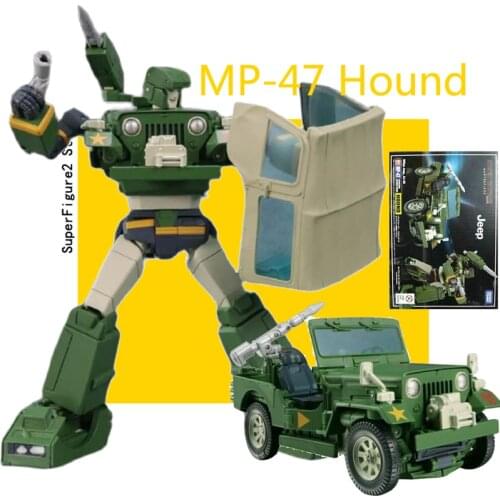 Transformation Toy New Arrival MP47 Masterpiece Autobot MP-47 Hound Action Figure Willys Jeep KO Ver In Stock