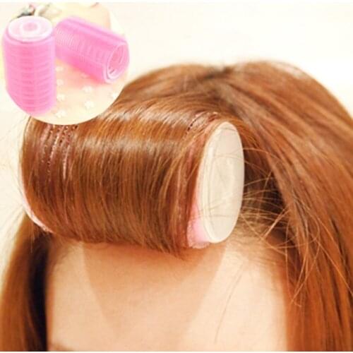 Hair Rollers 2 Pcs Curlers Self Grip Holding Rollers Hairdressing Curlers Hair Design Sticky Cling Style For DIY