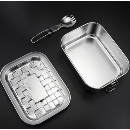 304 Stainless Steel Lunch Box Bento Box For School Kids Office Worker Lunch Container Food Storage Container Lunchbox