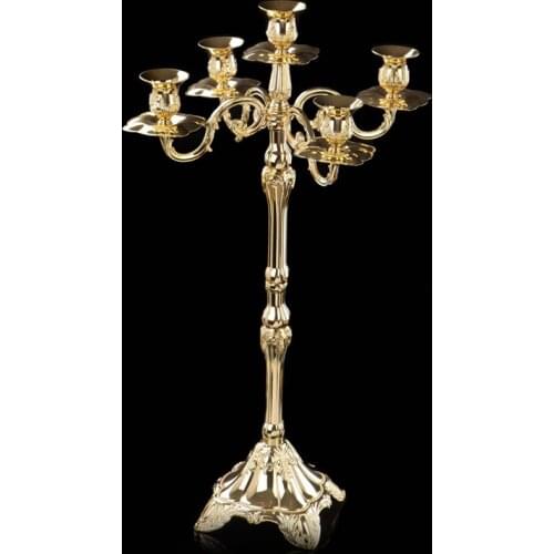 Antique golden Candlestick wedding party romantic Super high Candle holder 105cm 85cm 65cm