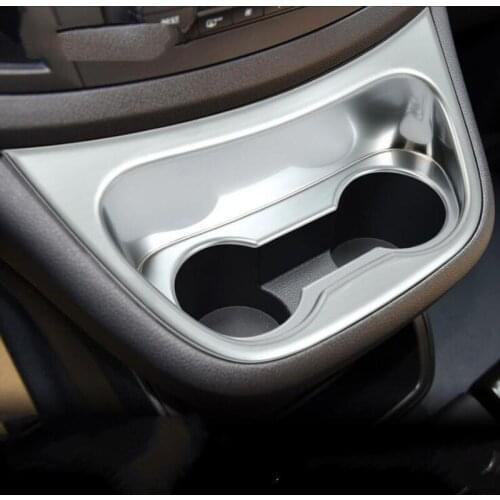 For Mercedes Benz Vito 2017 1PC ABS Chrome Car Front Water Cup Frame Cover Trim Car Styling Accessories