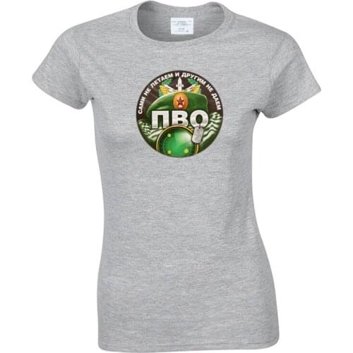 Air Defense Fashion printing T-Shirt summer hipster women t-shirt novelty design casual ladies Tops cute Girl Tee