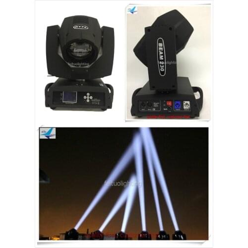 H-4Pcs-12Pcs Focus 8+16 double prism 7R sharpy 230w beam moving head light touch screen beam 7r dmx