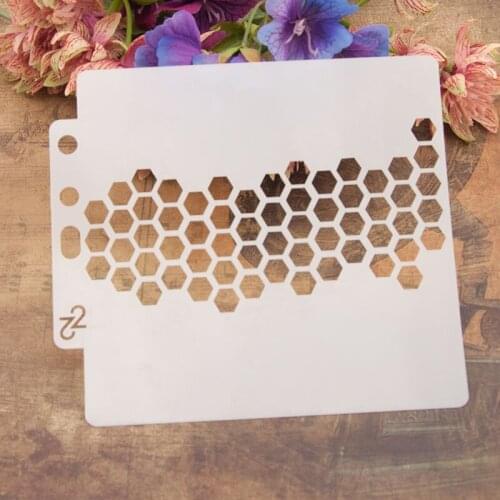 Dolce Vita Scrapbook Stencil Cake Decorating Tool scrapbooking DIY Decorating Stencil Fondant Pattern Printing Spray Template