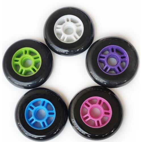 [Super Recommend] 85A 100mm inline speed skating wheel for 3X100mm 4X100mm roller skates patines 100 tire for Road Track scooter