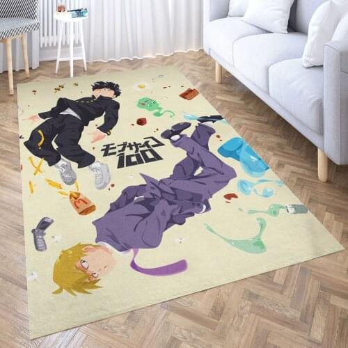 Mob psycho 100 Carpet Decora Home Bedroom Kitchen Anti-slip Mat Rug Doormat Aisle Floor Mat Bath Mats Doormat