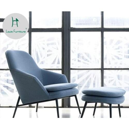 Louis Fashion Living Room Chair Nordic Designer Leisure Backrest Hotel American Balcony Reading a Single Person