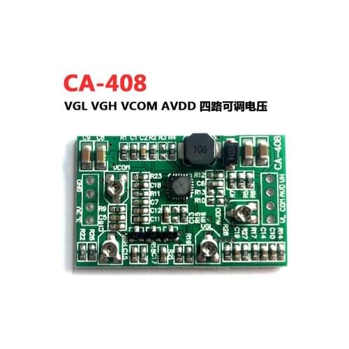 CA-408 Boost board module LCD TCON board VGL VGH VCOM.AVDD 4 adjustable