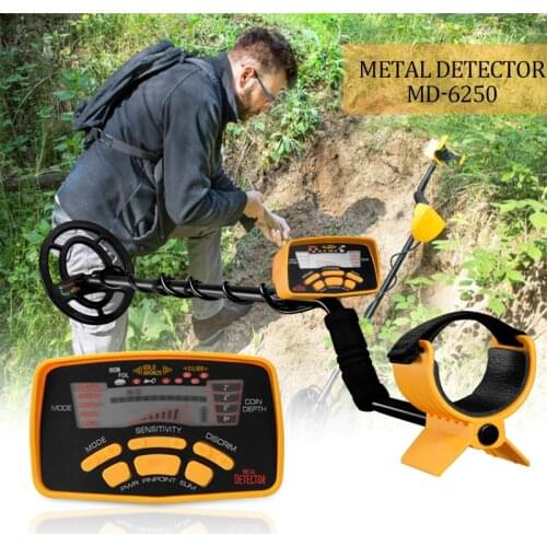 TIANXUN Professional Metal Detector High Performance Underground Metal Detector MD6250 Three Detect Mode Coins Jewelry All Metal