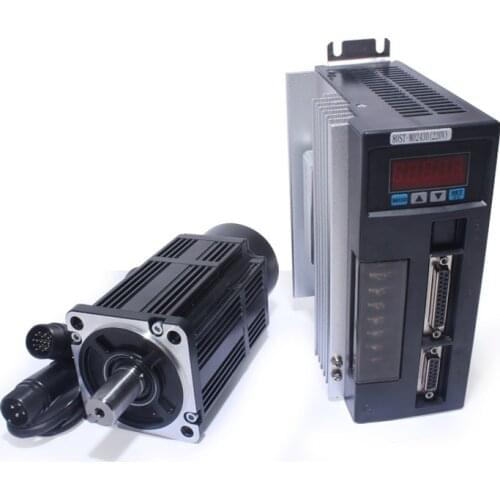 NEMA36 90mm 1KW Servo Motor CNC Kit 4Nm 220v 2500r/min 90ST-M04025 for Textile Machinery,and engraving machine