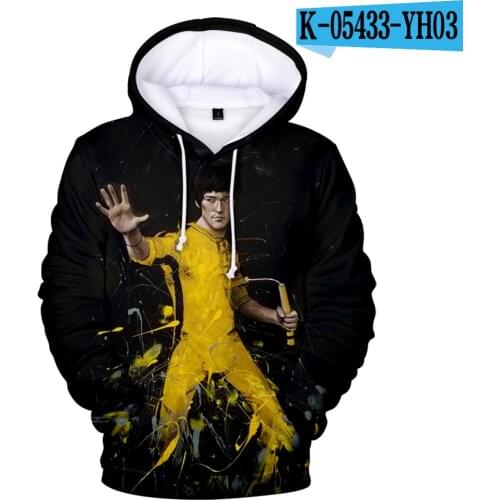 3D Be Water My Friends Hoodie Men/Women Hoody Chinese Kung Fu Bruce Lee Hoodie kids Hoodie Oversized Powerful martial arts tops
