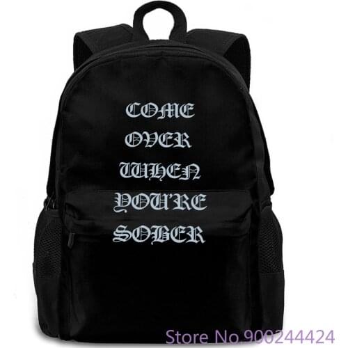 Vintage LiL PEEP Come Over When You're Sober backpack