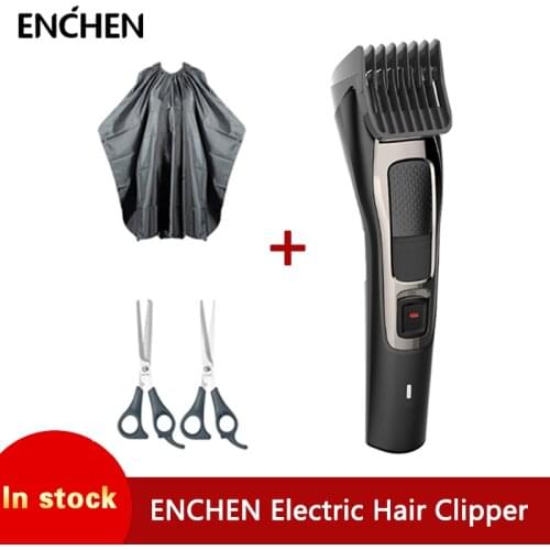 Youpin ENCHEN Sharp 3 Mens Electric Hair Clipper USB Rechargeable Professional Hair Trimmer Cordless Hair Cutter For Men Razor