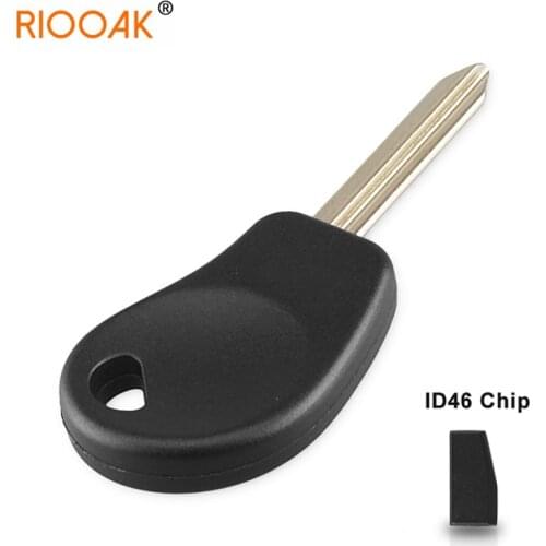 Replacement Entry Key Remote Fob Shell Case Cover Uncut Blank sx9 Blade for Citroen Xsara Picasso with Transponder ID46 Chip