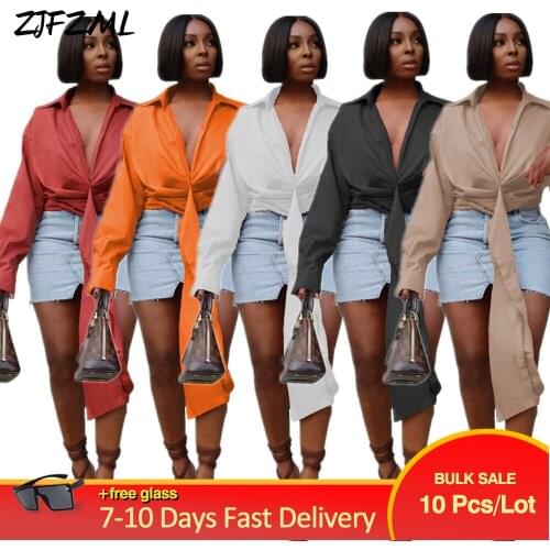 Женские рубашки с коротким рукавом ZJFZML ZZ China At AliExpress