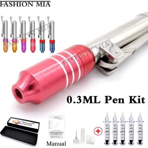 0.3ML Meso Lip Filler Injection Hyaluron Pen For Face Nose Enhancement Dermal Filler Remove wrinkle acido hialuronico injectable