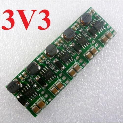 5pcs 1000MA DD0606SB_3V3 DC-DC Converter Input 1-3.3V Output 3.3V Step Up Boost Power Module